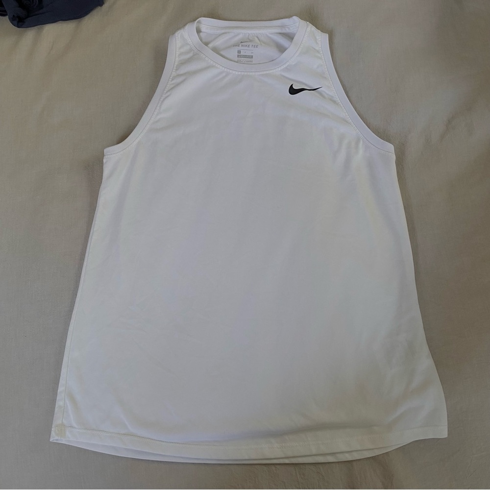 Nike White Tank Top